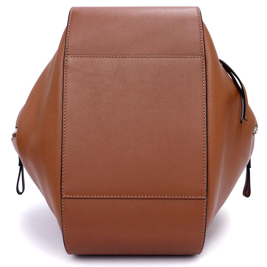 （未使用　展示品）LOEWE ロエベ 387 30 S35 ハンモック スモール クラシックカーフ タン ブラウン 2way 斜め掛け ショルダー ハンドバッグ レザー シルバー金具_5