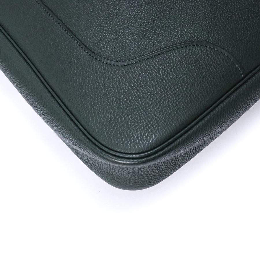 HERMES（エルメス） （新品同様品）HERMES トリム 35 トゴ VERT FONCE