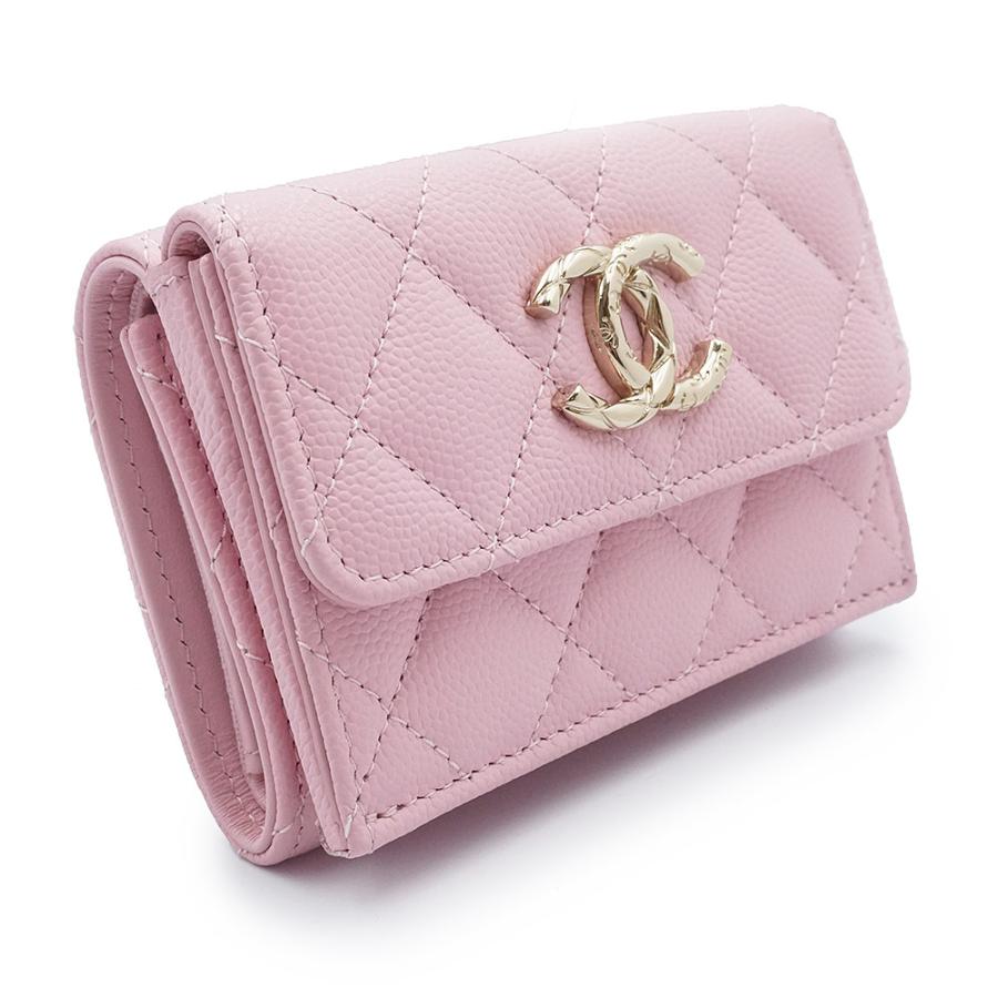CHANEL キャビアスキン二つ折り財布‼️ CHANEL キャビアスキン二つ折り財布の買取実績 | 買取専門店さすがや