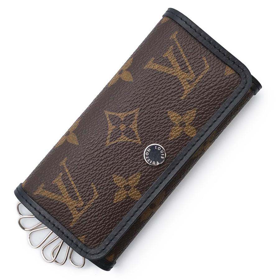 ルイ ヴィトン M60165 ミュルティクレ 6 モノグラムマカサー ブラウン ブラック キーケース シルバー金具 LOUIS VUITTON（未使用　展示品） LOUIS VUITTON（ルイ・ヴィトン） （未使用 展示品）LOUIS VUITTON