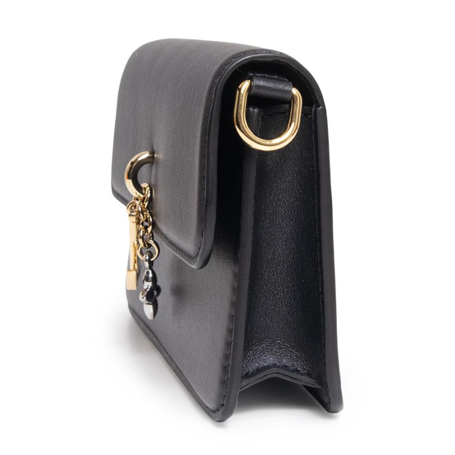 ルイ ヴィトン M14564 ウォレット オン チェーン LV ブルーム カーフレザー ブラック 2Way ショルダーバッグ 斜め掛け ゴールド シルバー金具 箱付 LOUIS VUITTON（新品・未使用品） LOUIS VUITTON（ルイ・ヴィトン） （新品・未使用品）LOUIS VUITTON