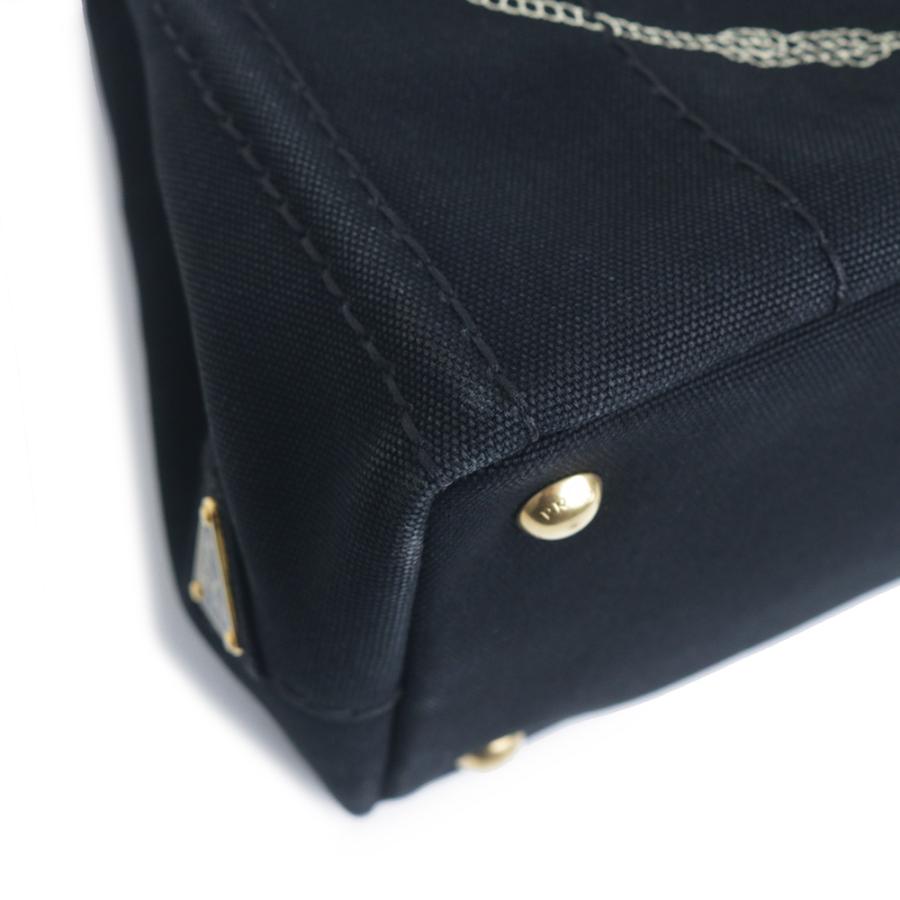 PRADA（プラダ） （美品）PRADA 1BG439 カナパ 三角ロゴ