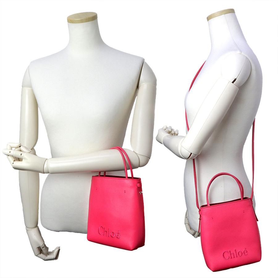 Chloe（クロエ） （中古）Chloe CHC23UP873 センス マイクロ トート 