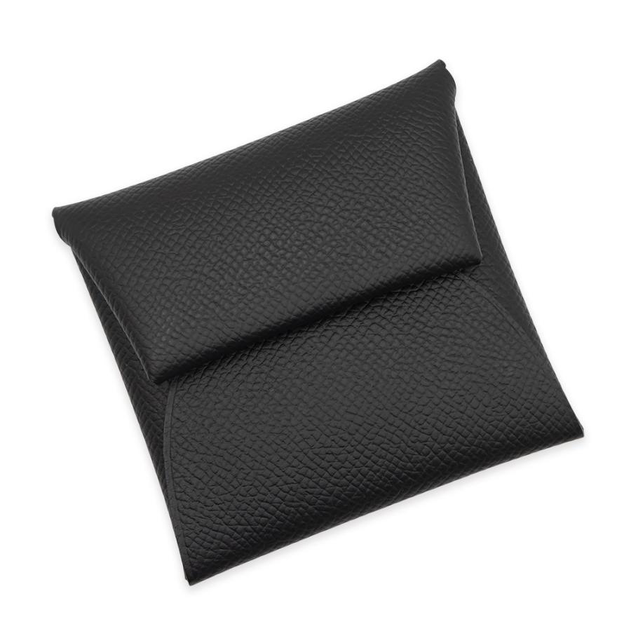 美品『エルメス』バスティア エプソン ノワール ブラック 黒 小銭入れ X刻印 HERMES（エルメス） （新品・未使用品）HERMES バスティア GM ヴォー