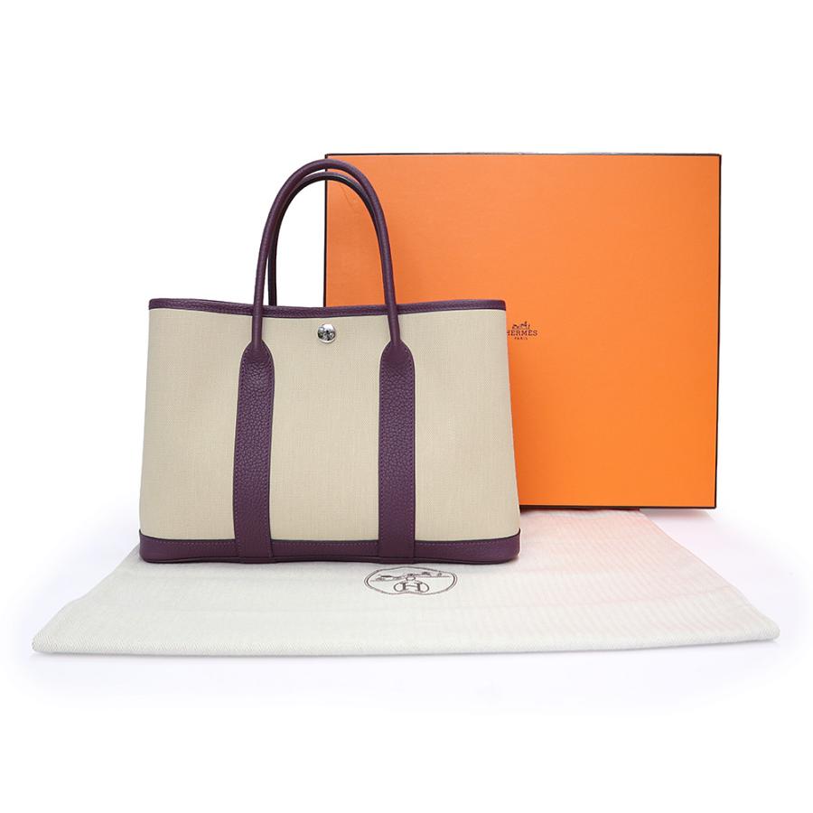 【極希少】エルメスガーデンパーティーPMトワルミリタリーネゴンダ　ベージュ HERMES（エルメス） （新品・未使用品）HERMES ガーデンパーティ 30
