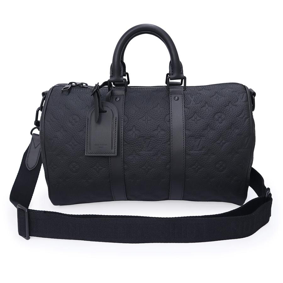 LOUIS VUITTON ルイヴィトン キーポル バンドリエール 35 ボストンバッグ M22765 ブラック トリヨンレザー ブラック金具 LOUIS VUITTON（ルイ・ヴィトン） （新品・未使用品）LOUIS VUITTON