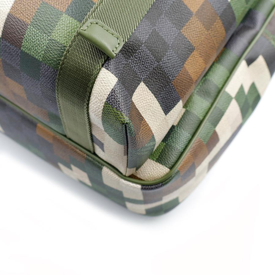 （未使用保管品）LOUIS VUITTON ルイ ヴィトン M24445 モーション ダモフラージュ レザー グリーン ブラウン カーキ リュック デイパック バックパック_8