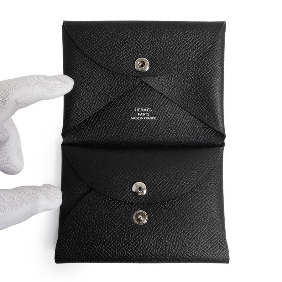 新品・未使用品）HERMES エルメス カルヴィ デュオ コンパクト ヴォー 