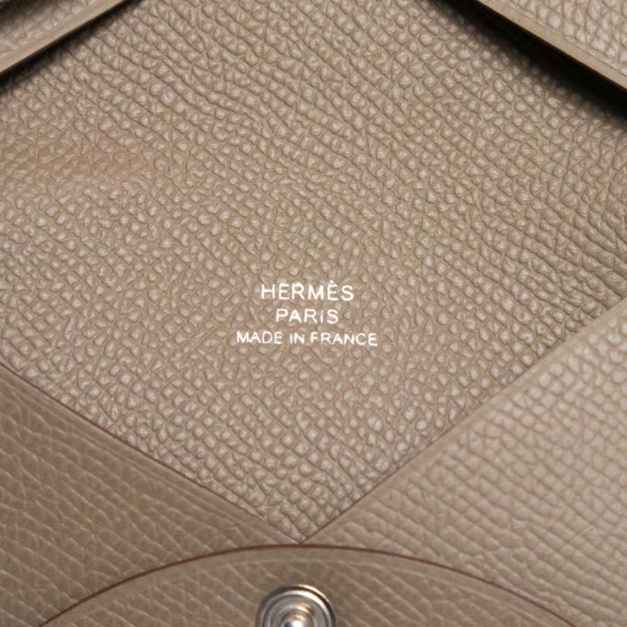 新品・未使用品）HERMES エルメス カルヴィ ヴォーエプソン Etoupe 