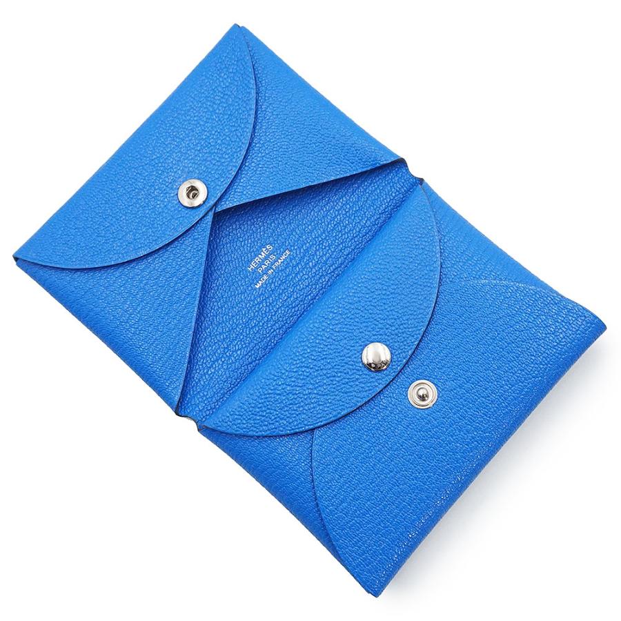 新品未使用品　エルメス　カルヴィ　デュオ　コンパクト　財布 HERMES（エルメス） コインケース カルヴィデュオ CALVI DUO エプソン