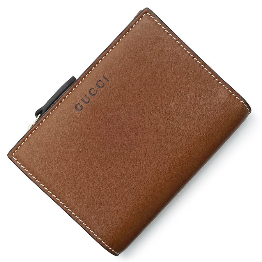 グッチ GUCCI 財布 レディース 826718 GGエンブレム ミディアムジップウォレット GG Emblem medium zip wallet in brown leather | GUCCI® US