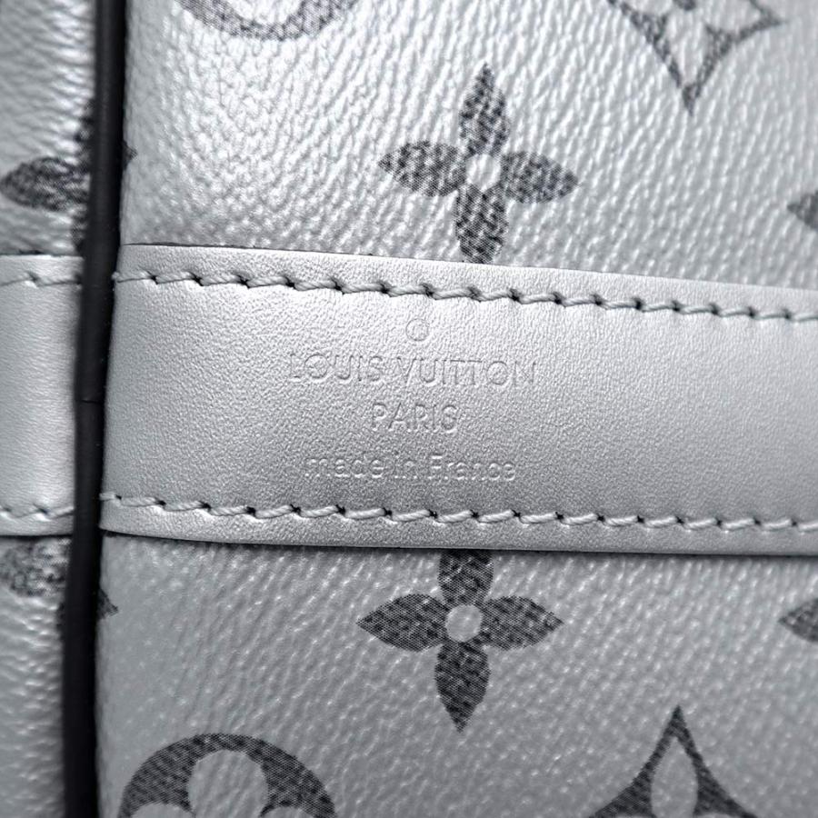 （未使用 展示品）LOUIS VUITTON ルイ ヴィトン M43817 キーポル バンドリエール 50 モノグラムエクリプス ブラック シルバー 2way ショルダー ボストンバッグの画像
