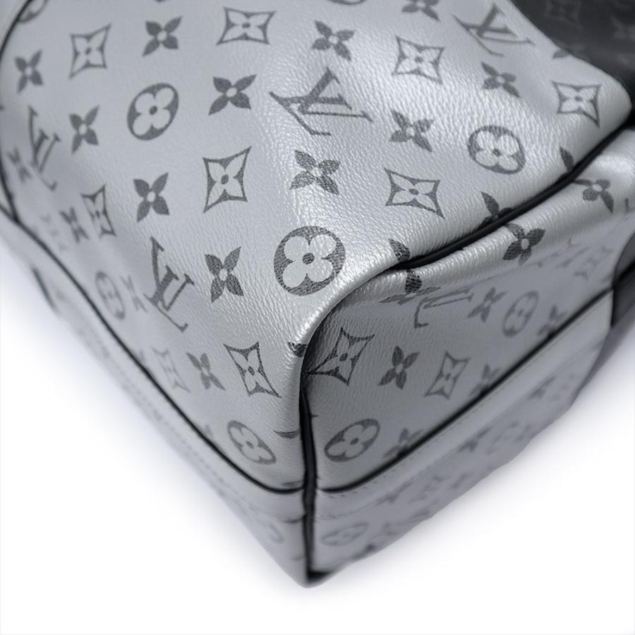 （未使用 展示品）LOUIS VUITTON ルイ ヴィトン M43817 キーポル バンドリエール 50 モノグラムエクリプス ブラック シルバー 2way ショルダー ボストンバッグの画像