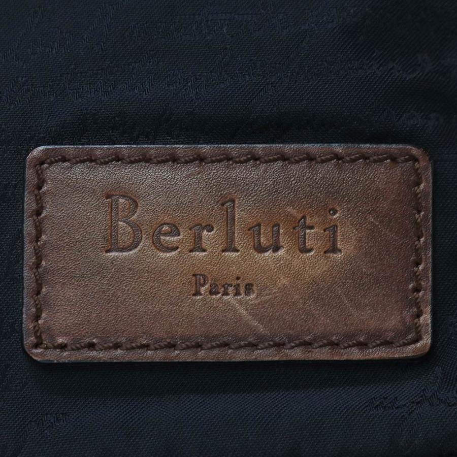 Berluti（ベルルッティ） （中古）Berluti スクリット 刺繍 ナイロン