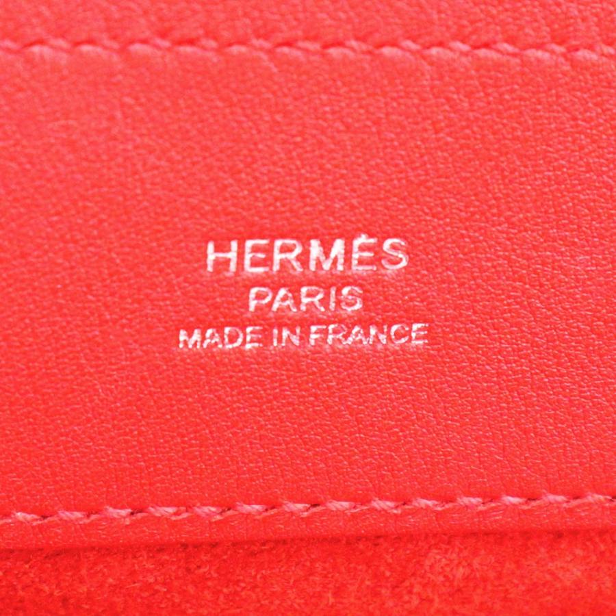 （未使用　展示品）HERMES エルメス サック アリーヌ ミニ アニョーミロ ヴォースイフト ルージュ クー ショルダーバッグ 斜め掛け レザー シルバー金具_5