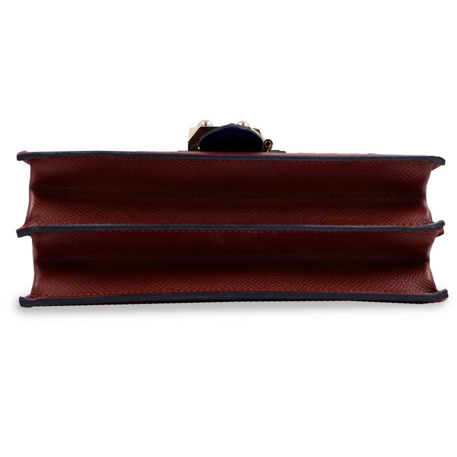 （美品）HERMES エルメス サック イリコ ミニ ヴォーエプソン ルージュアッシュ ブルーサフィールー T刻印 ショルダーバッグ 斜め掛け レザー ゴールド金具