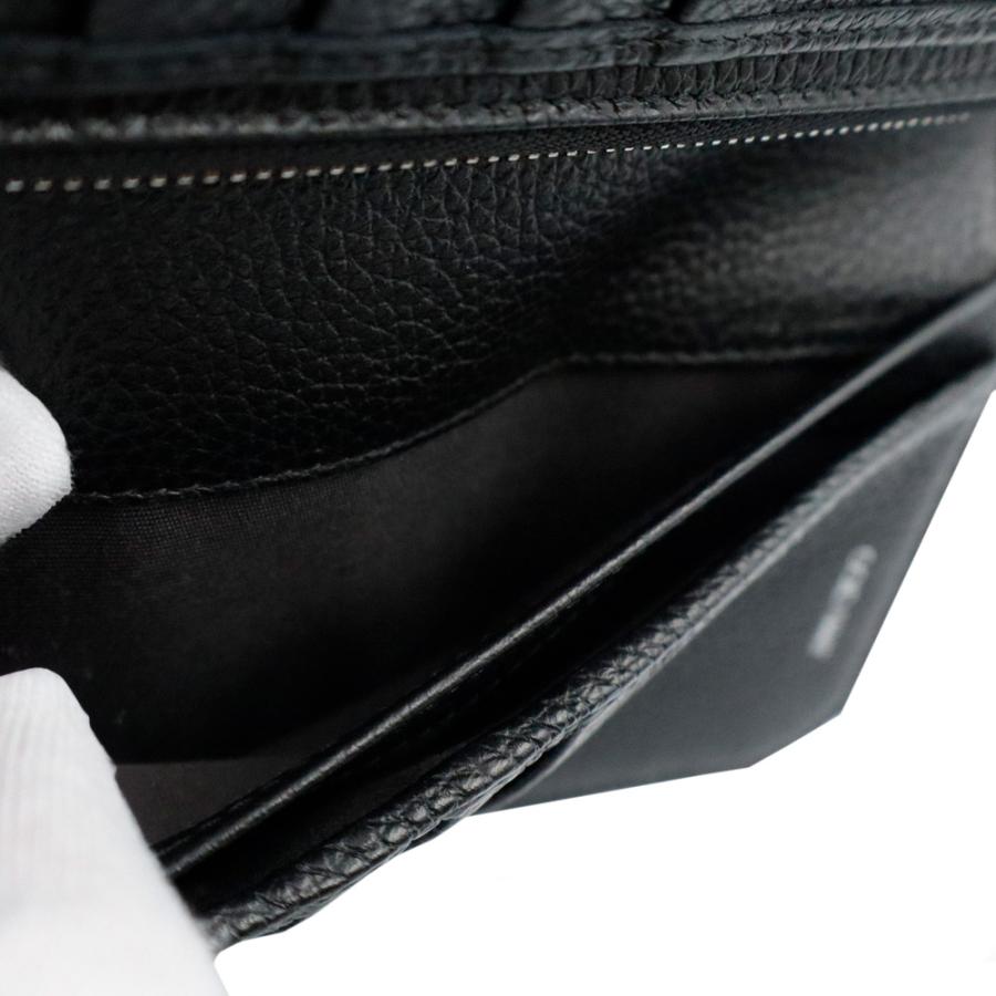 ジミーチュウ スタースタッズ クーパー グレインカーフレザー ブラック 二つ折り長財布 シルバー金具 JIMMY CHOO（新品・未使用品） JIMMY CHOO（ジミーチュウ） （新品・未使用品）JIMMY CHOO スター