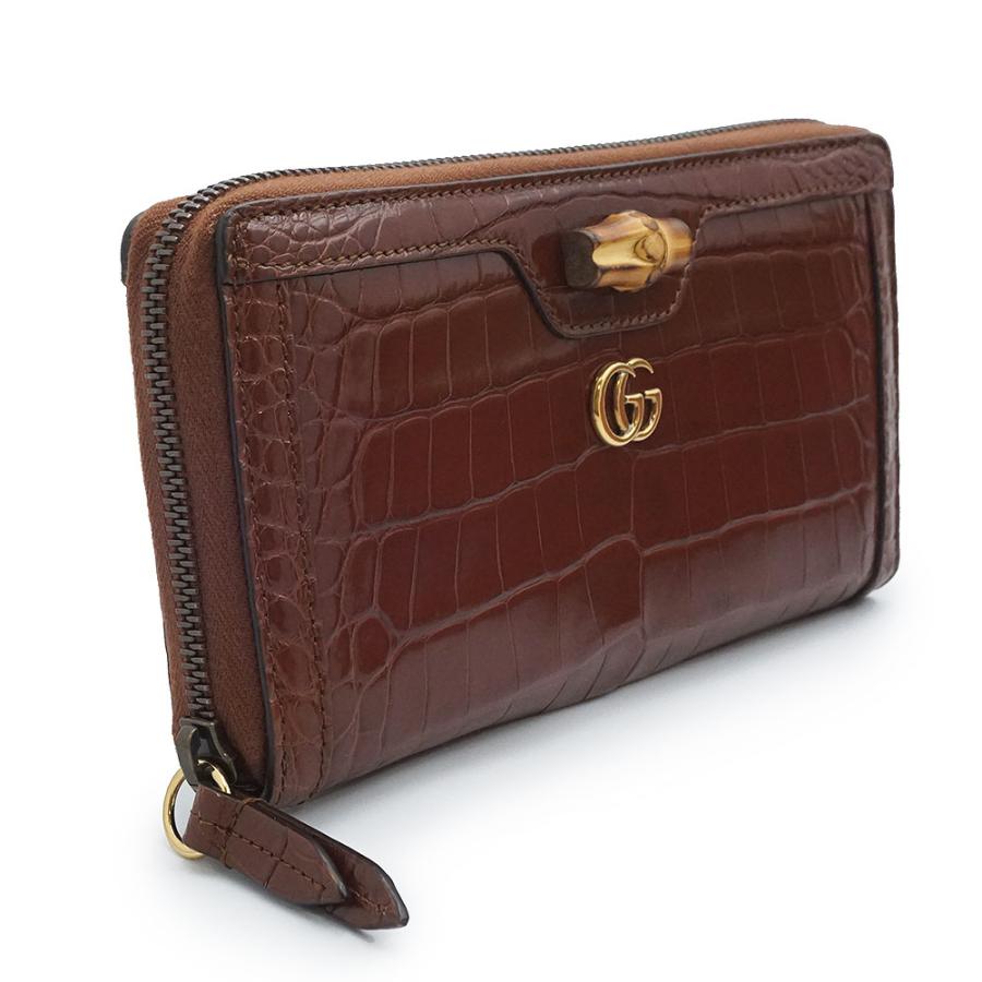 GUCCI（グッチ） （新品・未使用品）GUCCI 658634 バンブー ジップ