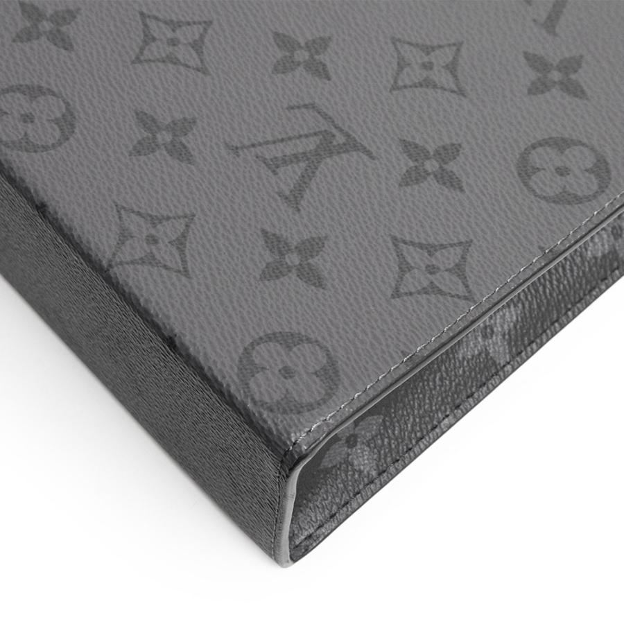 （新品・未使用品）LOUIS VUITTON ルイ ヴィトン M69535 ポシェット ヴォワヤージュ モノグラムエクリプス リバース グレー ブラック ポーチ クラッチバッグの画像