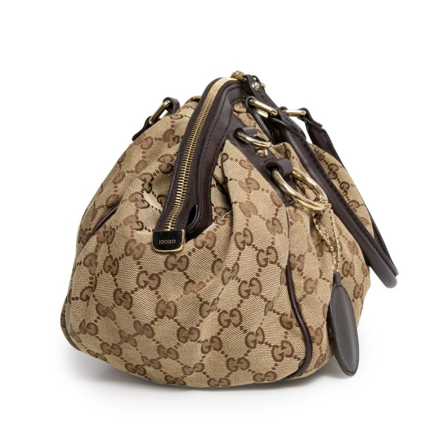 GUCCI（グッチ） （美品）GUCCI 223974 スーキー GGキャンバス レザー