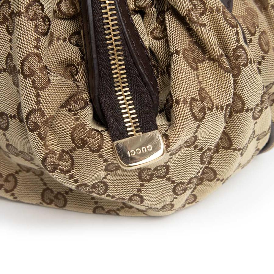 GUCCI（グッチ） （美品）GUCCI 223974 スーキー GGキャンバス レザー