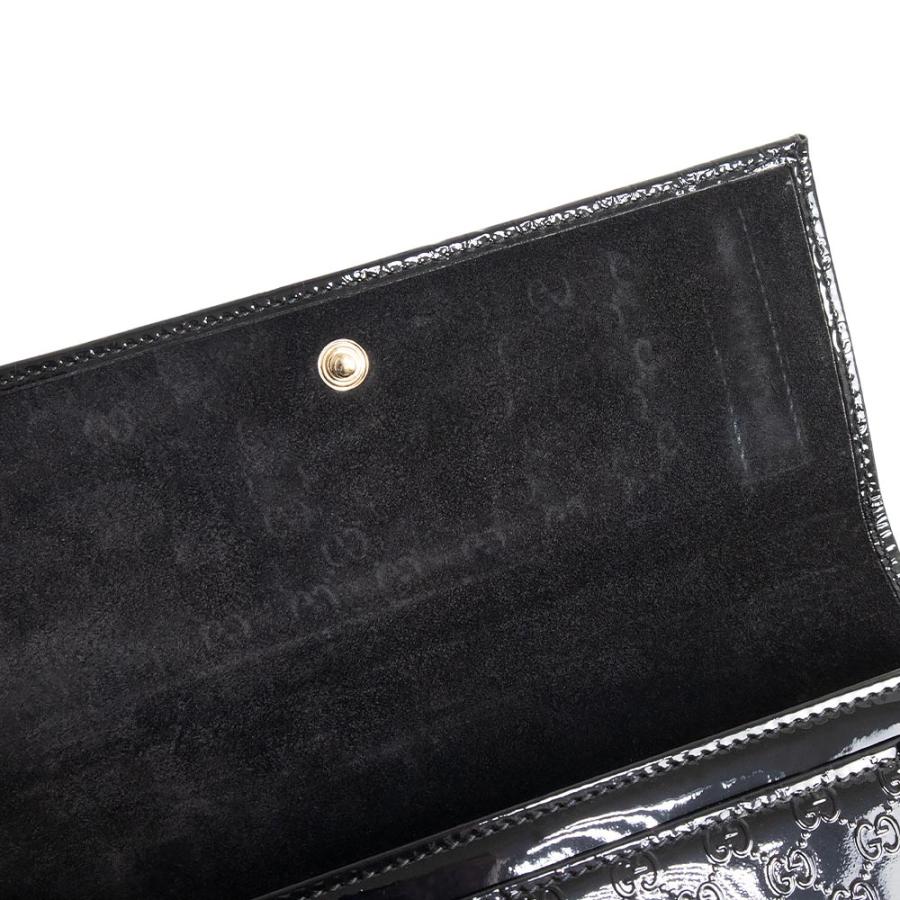 GUCCI（グッチ） （美品）GUCCI 309760 マイクログッチシマ パテント