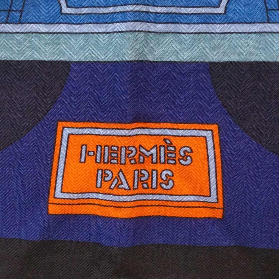 エルメス HERMES LA MAISON DES CARRES H242941S カレジェアン140 ショール HERMES（エルメス） （新品・未使用品）HERMES カレジェアン 140 La