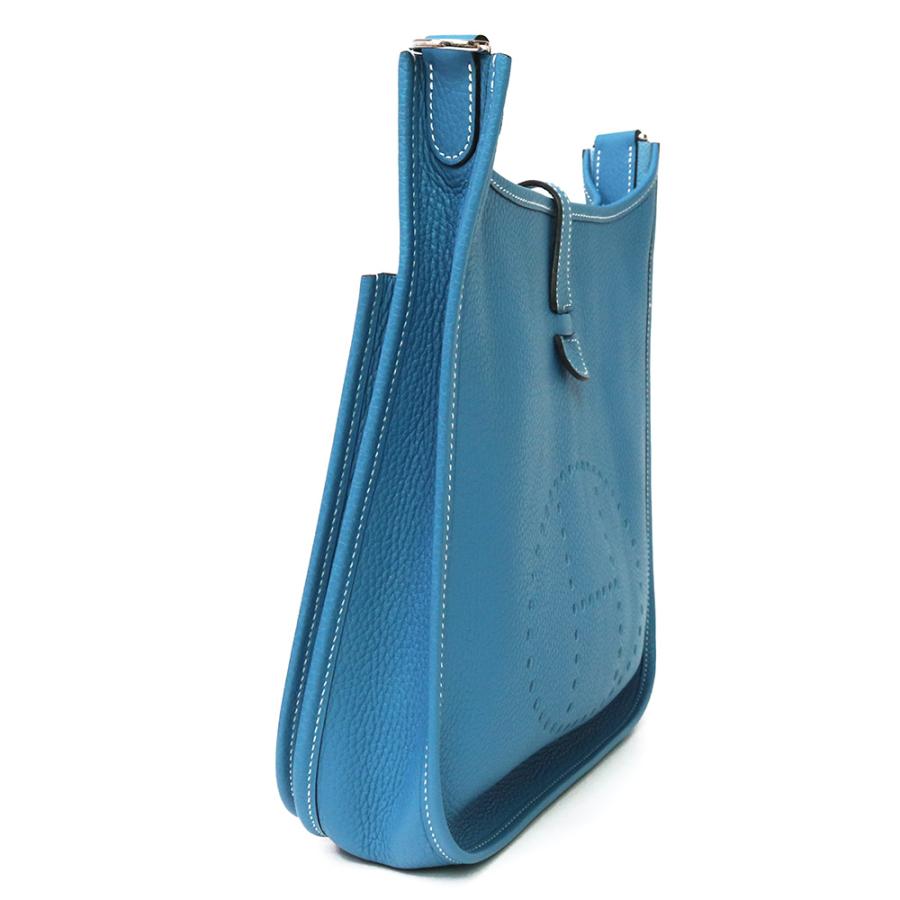 【美品】エルメス エブリン バングル レディース メンズ　ブルー系 HERMES（エルメス） （未使用 展示品）HERMES エブリン エヴリン 2