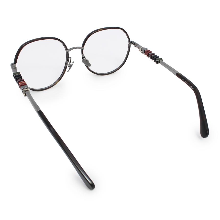 （美品）CHANEL シャネル 2213 A75293 パント シェイプ オプティカル ロゴ ダークブラウン アイウェア 眼鏡 メガネフレーム サングラス ガンメタル金具の画像