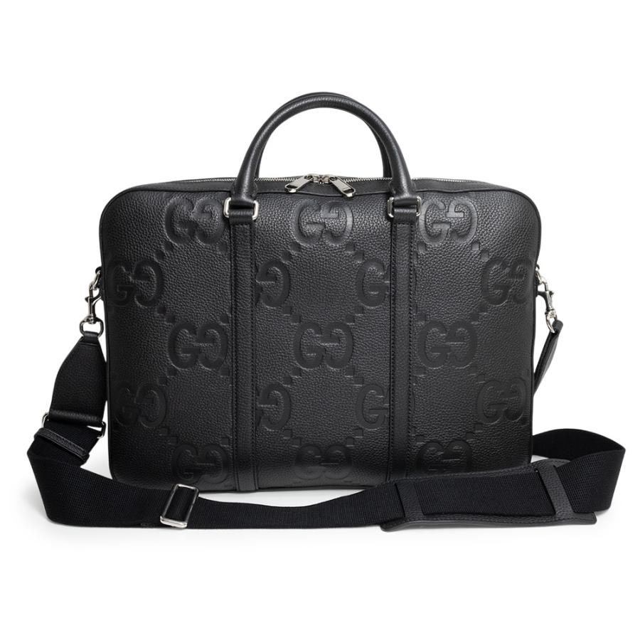 GUCCI黒 レザー ケース GUCCI（グッチ） （未使用 展示品）GUCCI 658573 ブリーフケース