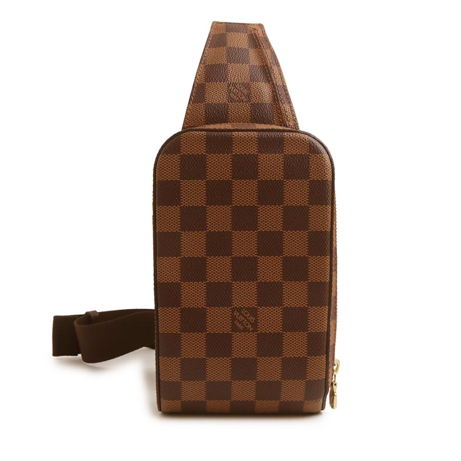 ルイ ヴィトン N51994 ジェロニモス ダミエ ブラウン ボディバッグ 斜め掛け ゴールド金具 新型 LOUIS VUITTON（未使用　展示品） LOUIS VUITTON（ルイ・ヴィトン） （未使用 展示品）LOUIS VUITTON