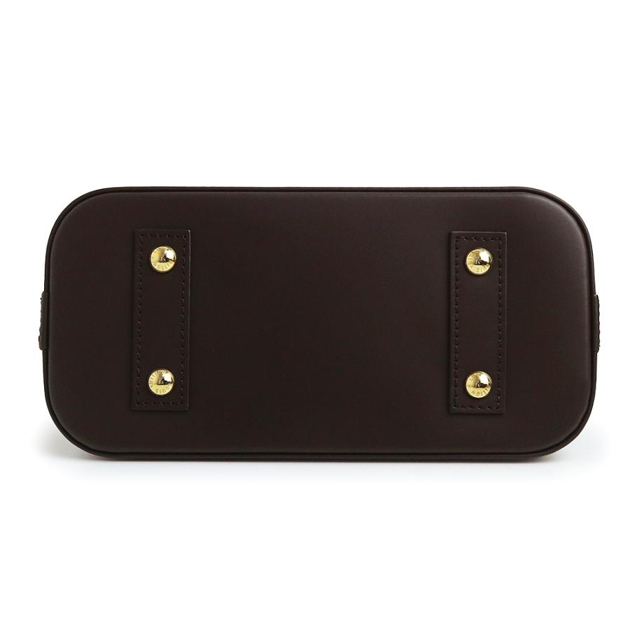 （未使用　展示品）LOUIS VUITTON ルイ ヴィトン N41221 アルマ BB ダミエ スムースレザー ブラウン 2way ショルダー ハンドバッグ 斜め掛け ゴールド金具