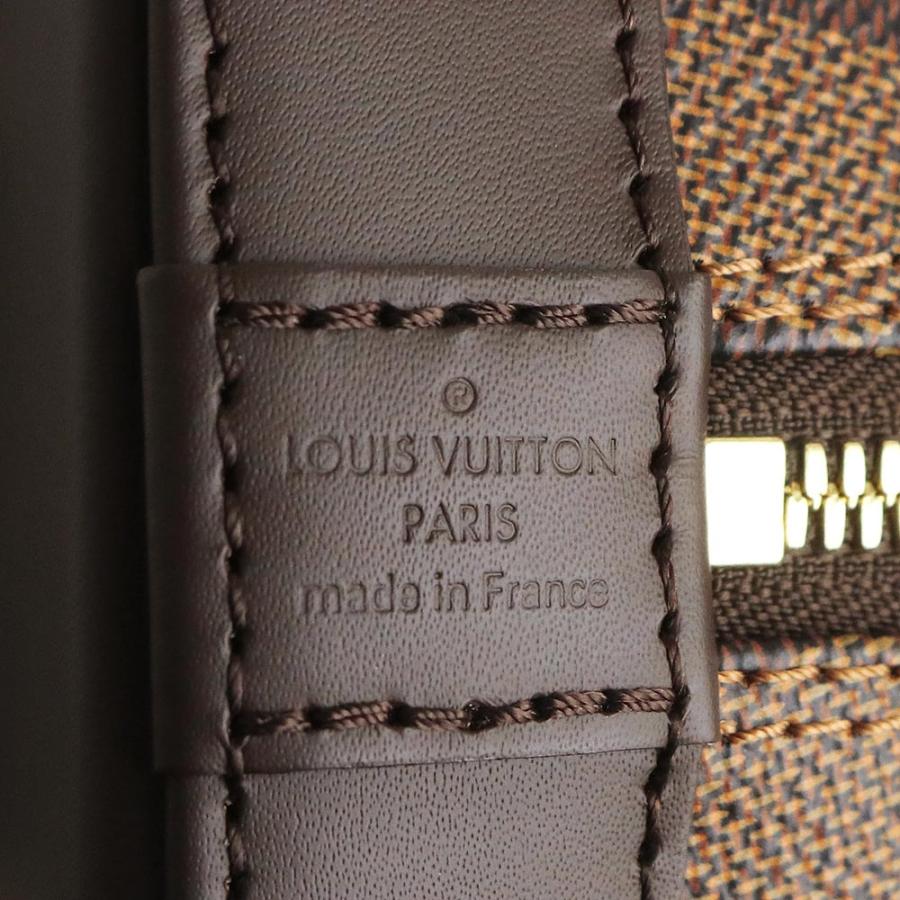 （未使用　展示品）LOUIS VUITTON ルイ ヴィトン N41221 アルマ BB ダミエ スムースレザー ブラウン 2way ショルダー ハンドバッグ 斜め掛け ゴールド金具