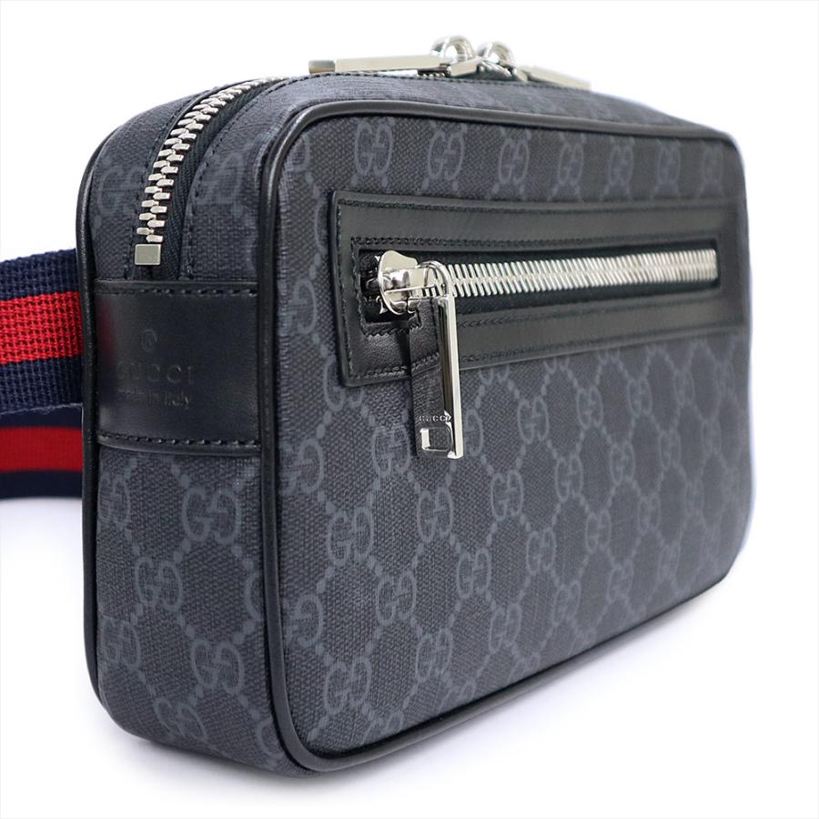 [未使用] グッチ GUCCI GG ブラック スモール ベルトバッグ GUCCI（グッチ） （未使用 展示品）GUCCI 792094 GG ブラック スモール