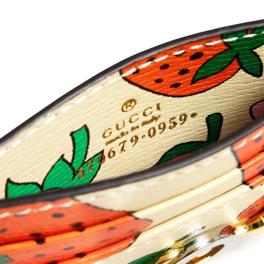 GUCCI（グッチ） （新品・未使用品）GUCCI 570679 ズゥミ ストロベリー 