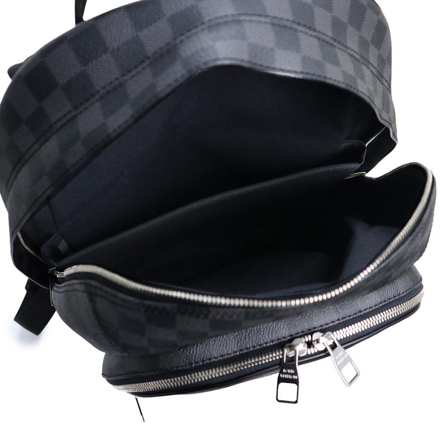 （未使用　展示品）LOUIS VUITTON ルイ ヴィトン N58024 ミカエル ダミエグラフィット ブラック リュック デイパック バックパック シルバー金具_1