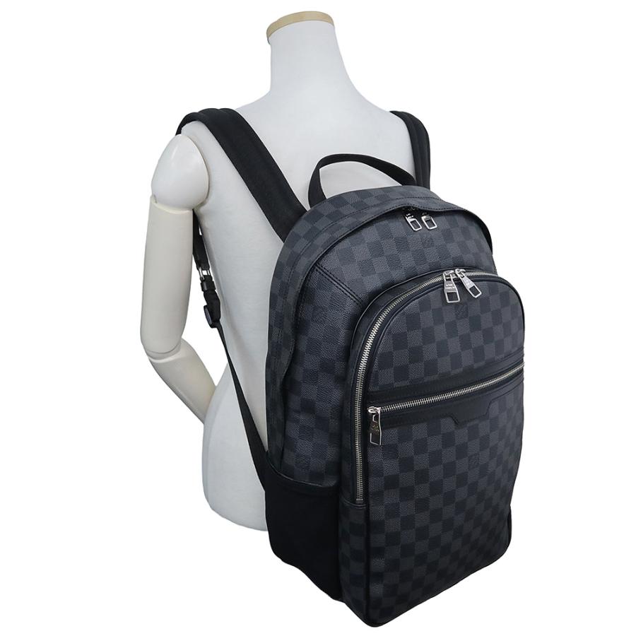 （未使用　展示品）LOUIS VUITTON ルイ ヴィトン N58024 ミカエル ダミエグラフィット ブラック リュック デイパック バックパック シルバー金具_7