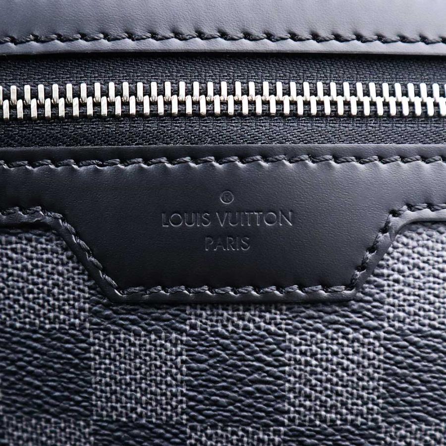 （未使用　展示品）LOUIS VUITTON ルイ ヴィトン N58024 ミカエル ダミエグラフィット ブラック リュック デイパック バックパック シルバー金具_8