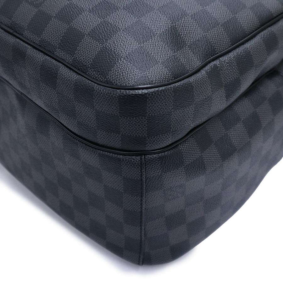 （未使用　展示品）LOUIS VUITTON ルイ ヴィトン N58024 ミカエル ダミエグラフィット ブラック リュック デイパック バックパック シルバー金具_9