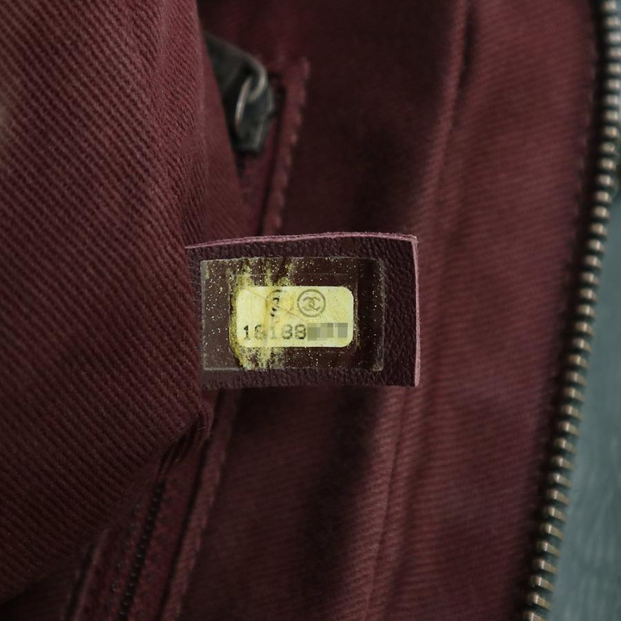 （中古）CHANEL シャネル A67373 ココマーク マトラッセ フラップ ダブルチェーン イリディッセント カーフスキン ダークグリーン 2WAY ショルダーバッグ レザー