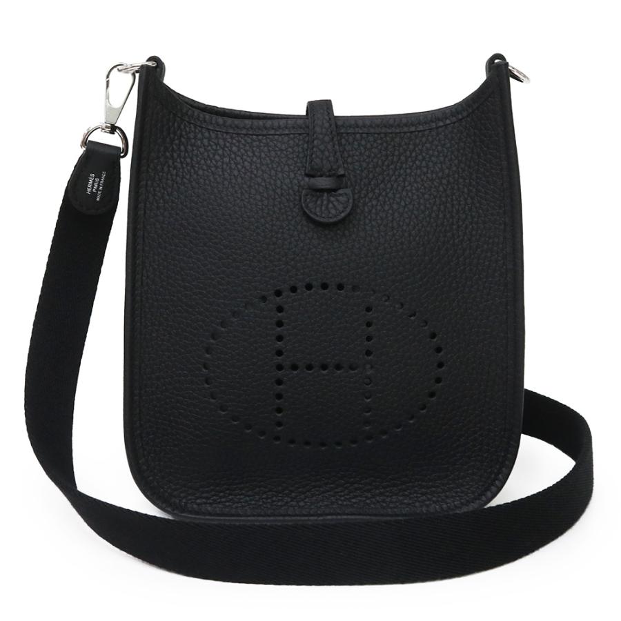 未使用 展示品 エルメス HERMES エブリン アマゾン TPM ショルダー バッグ トリヨンクレマンス ブラック K刻印 90291473 HERMES（エルメス） （新品・未使用品）HERMES エブリン エヴリン TPM