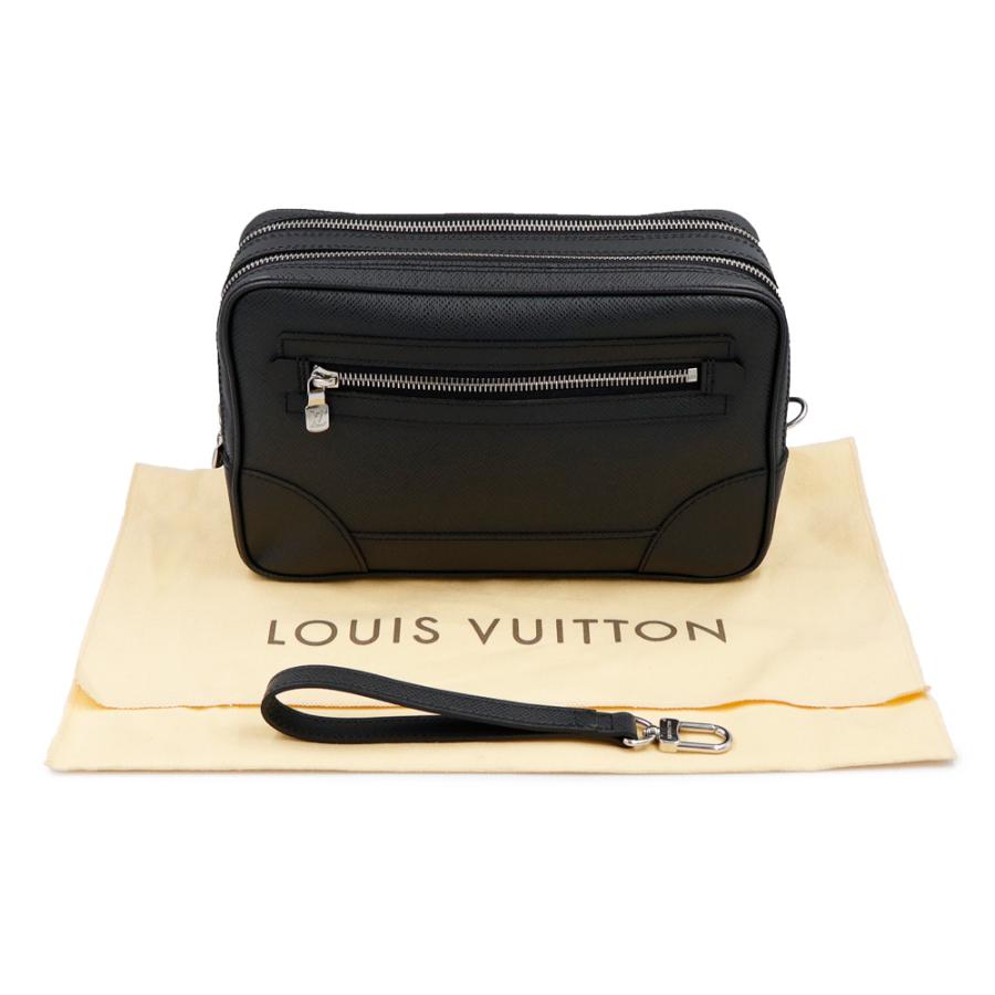Louis Vuitton タイガ パヴェル セカンドバッグ M31142 2回の持ち出し 
