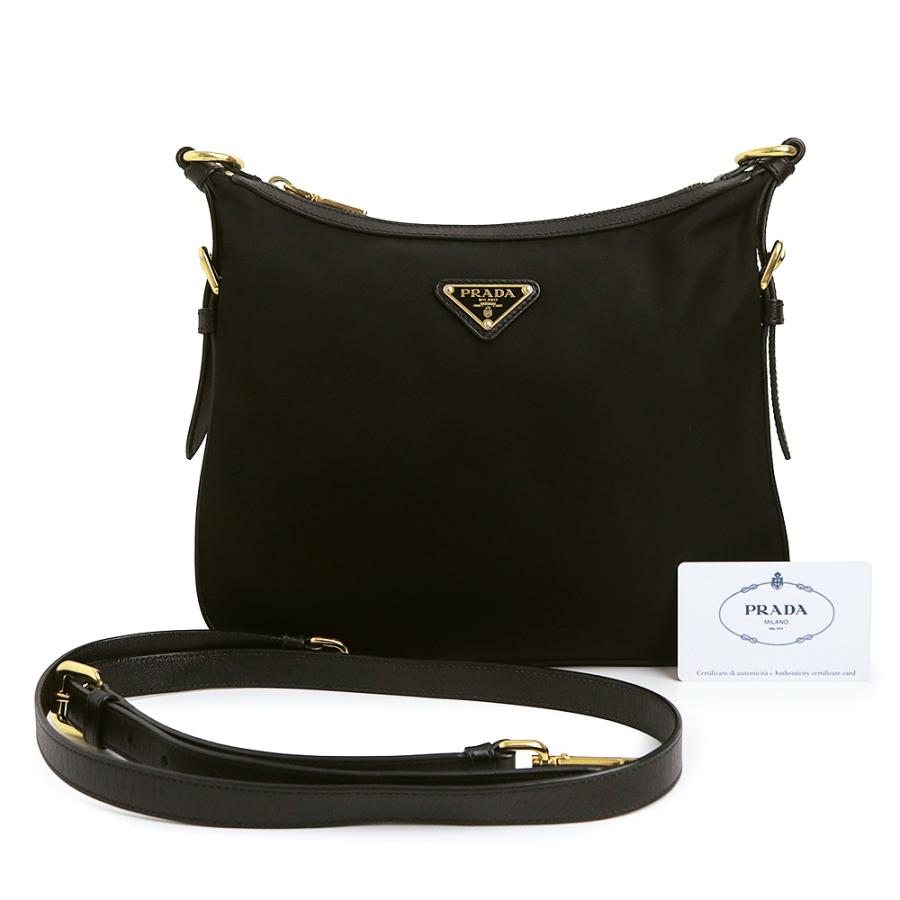 極美品 PRADA ボディバッグ サフィアーノレザー 三角プレート PRADA（プラダ） （中古）PRADA BT0706 トライアングル 三角ロゴ
