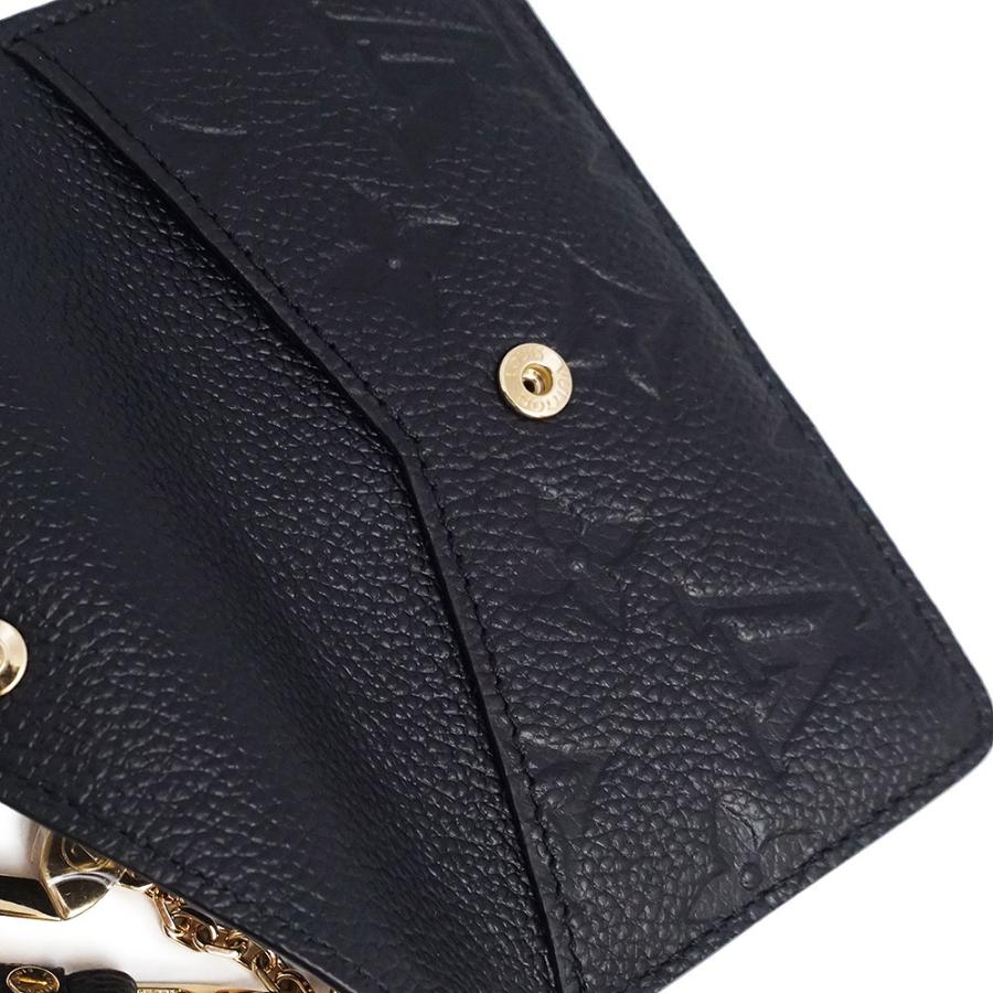 ルイヴィトン ブラック 小銭入れ LOUIS VUITTON（ルイ・ヴィトン） （未使用 展示品）LOUIS VUITTON