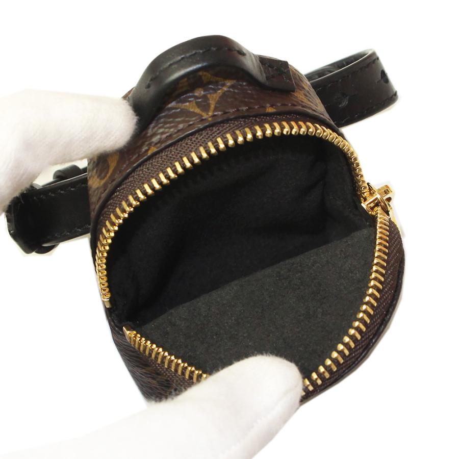 （未使用　展示品）LOUIS VUITTON ルイ ヴィトン M6563A ブラスレ パーティー パームスプリング モノグラム カーフスキン ブラウン ブラック ブレスレットの画像