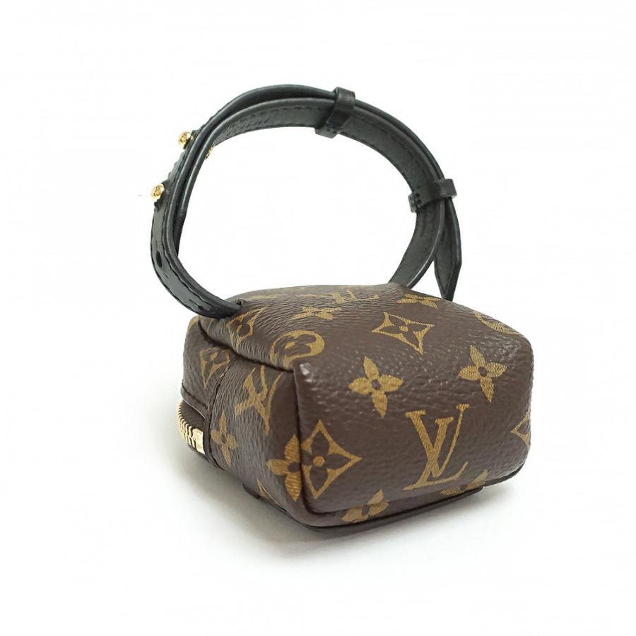 （未使用　展示品）LOUIS VUITTON ルイ ヴィトン M6563A ブラスレ パーティー パームスプリング モノグラム カーフスキン ブラウン ブラック ブレスレットの画像