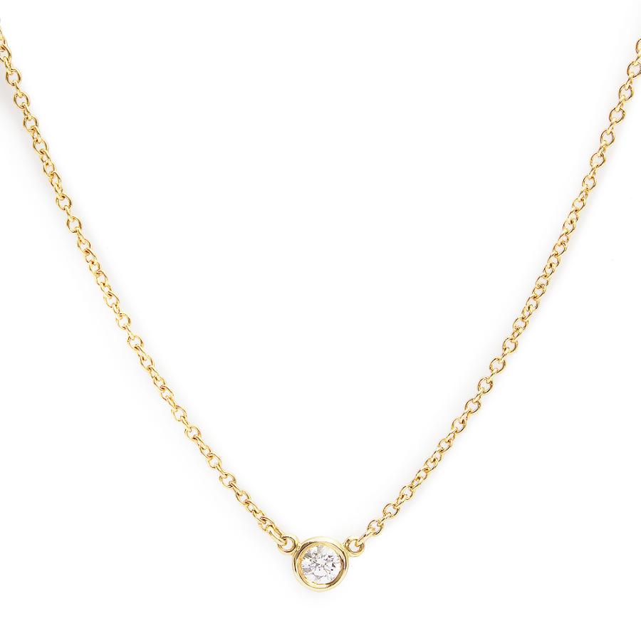 美品ティファニーダイヤモンドバイザヤード　イエローゴールド　エルサペレッティ TIFFANY&Co.（ティファニー） （美品）TIFFANY&Co. エルサ ペレッティ