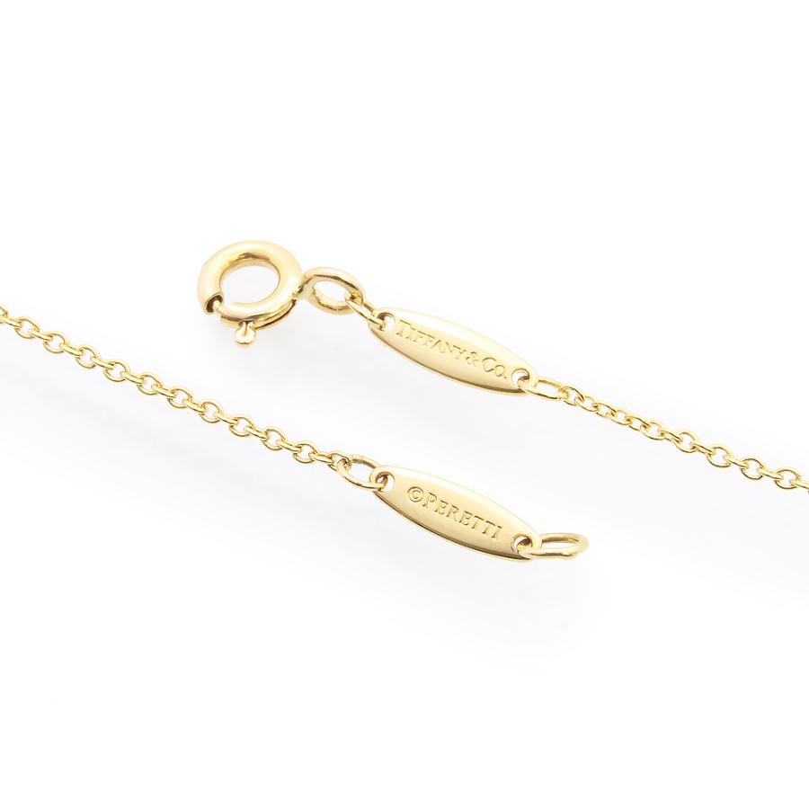 美品ティファニーダイヤモンドバイザヤード　イエローゴールド　エルサペレッティ TIFFANY&Co.（ティファニー） （美品）TIFFANY&Co. エルサ ペレッティ