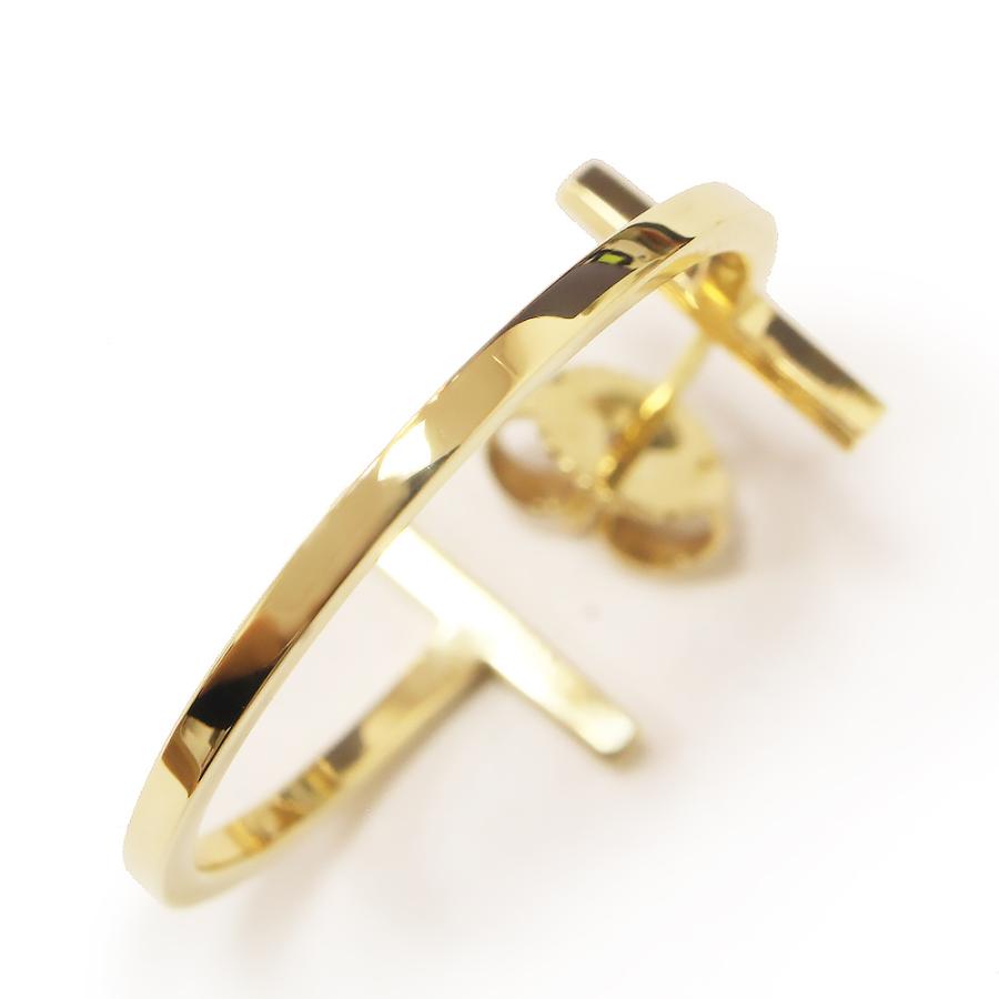 TIFFANY&Co.（ティファニー） （美品）TIFFANY&Co. 60011241 T フープ