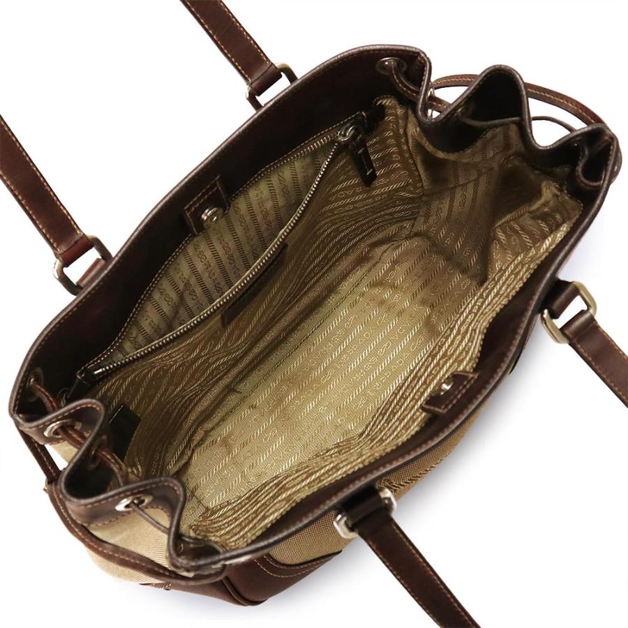 PRADA（プラダ） （中古）PRADA BR3417 ロゴ ジャガード 三角ロゴ